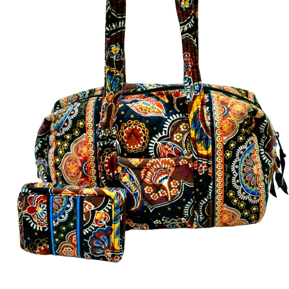 Vera Bradley Shoulder Bag & Wallet - Picture 1 of 14